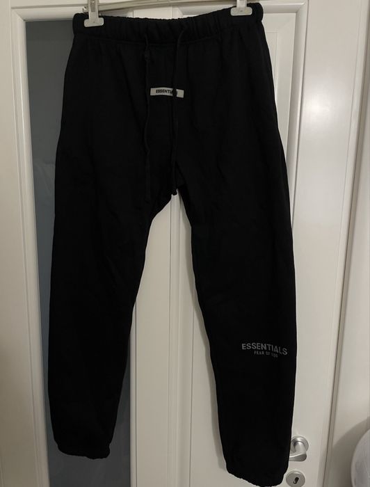 pantaloni de trening essentials negru unisex