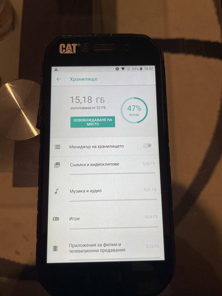 Cat s41 Ударо и водоустойчив телефон