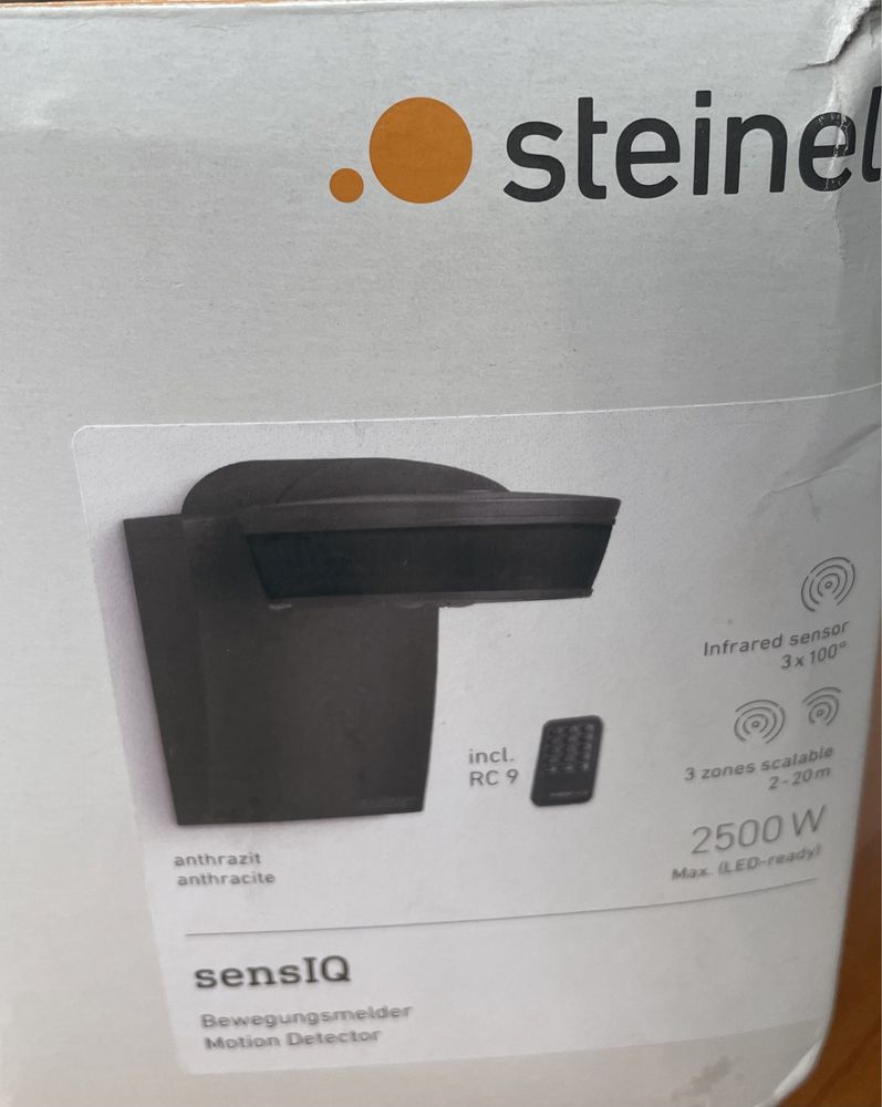 Detector de mișcare Steinel - Professional Line sensIQ Antracit