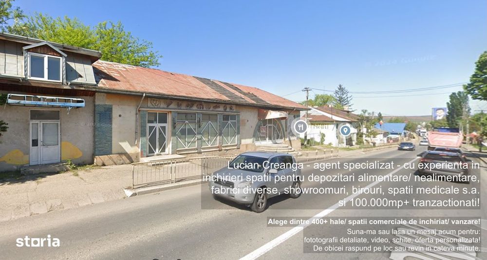 Spatii de la 401mp la 650mp, teren 699-1400mp teren, DE - Podu Iloaiei