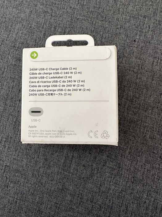 Кабел (2м.) неразопакован ОРИГИНАЛЕН за Iphone, macbook …. !
