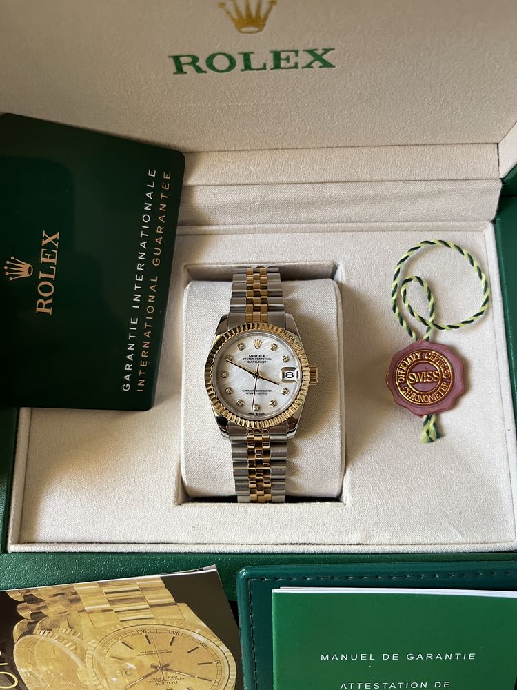 Lady Rolex Datejust Two-Tone Gold 31 mm