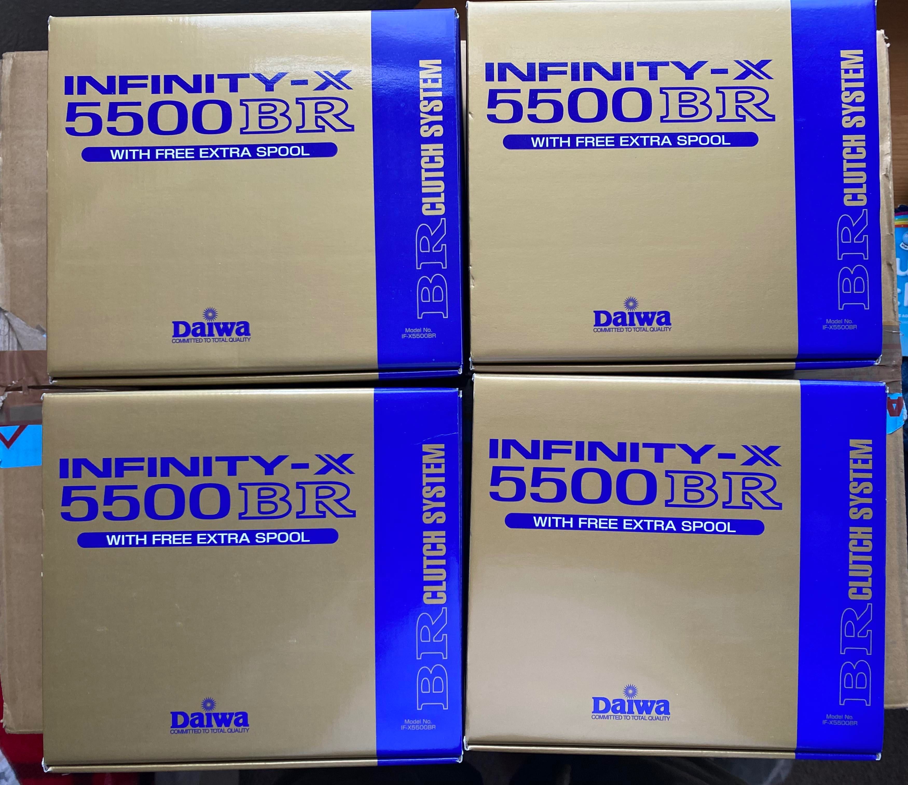 Daiwa Infinity-X 5500BR Mulinete