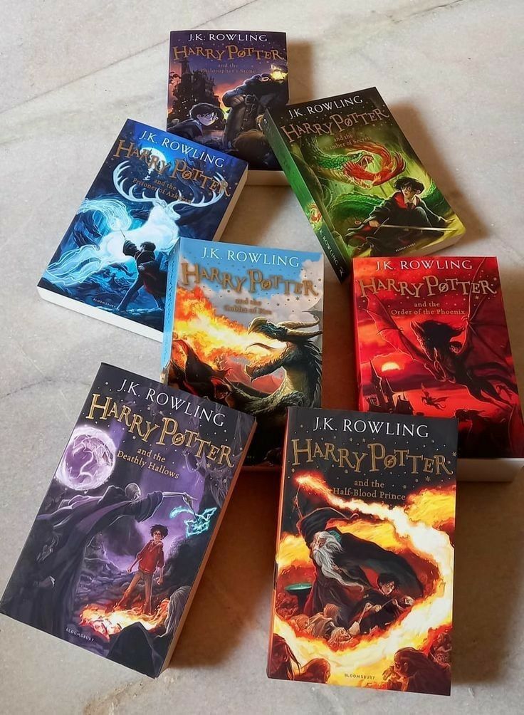 Книги на английском Harry Potter
