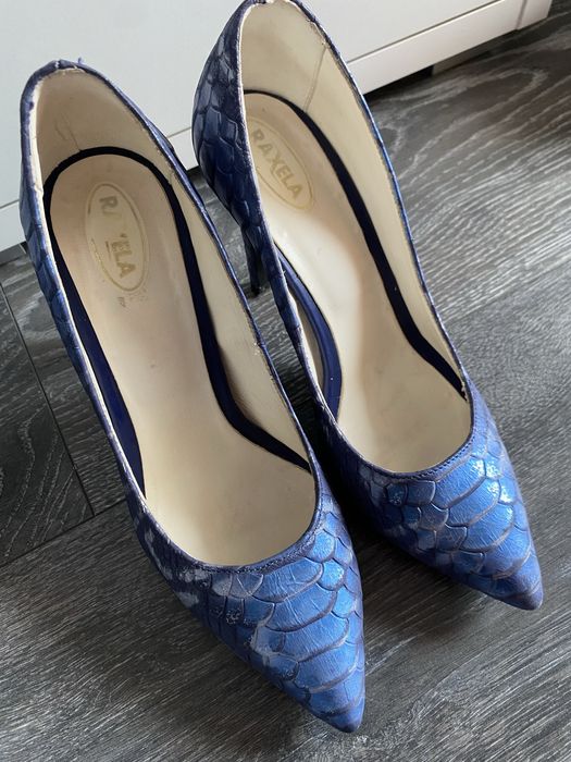 Pantofi stiletto piele