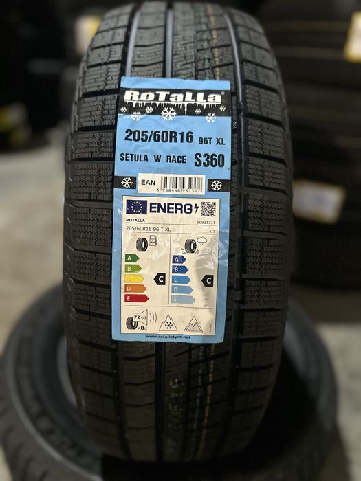 Нови Зимни Гуми ROTALLA SETULA S360 205/60R16 96T XL НОВ DOT 2056016
