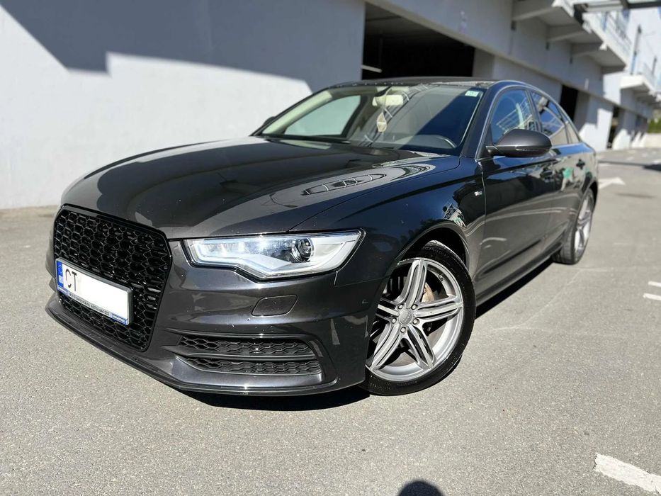 Audi A6 S-Line int-ext/ Proprietar/ Revizii la zi/ Anvelope noi