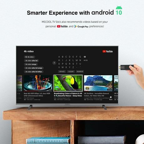SmartBox Mecool KD1 2/16gb android10.Youtube+IPTV Kanallar 5000.nav
