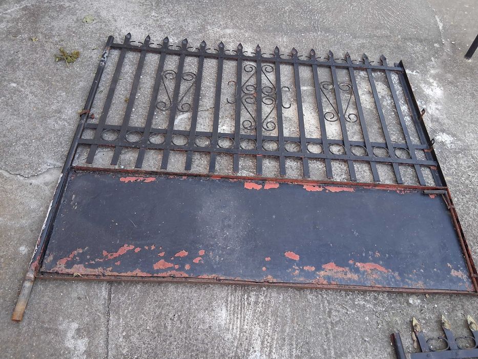 Vand poarta completa din fier forjat