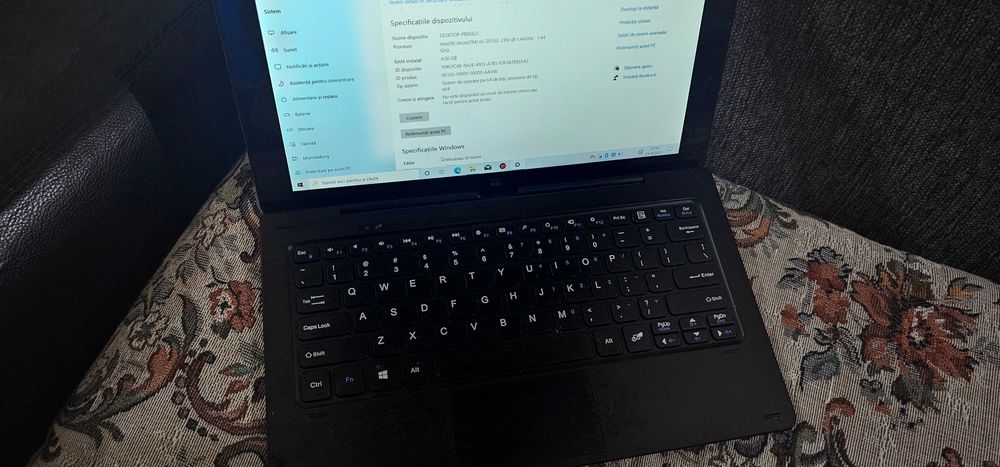 laptop tableta Cube iWork1X 2 in 1  diagnoza auto