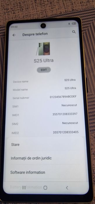 Telefon S 25 ultra