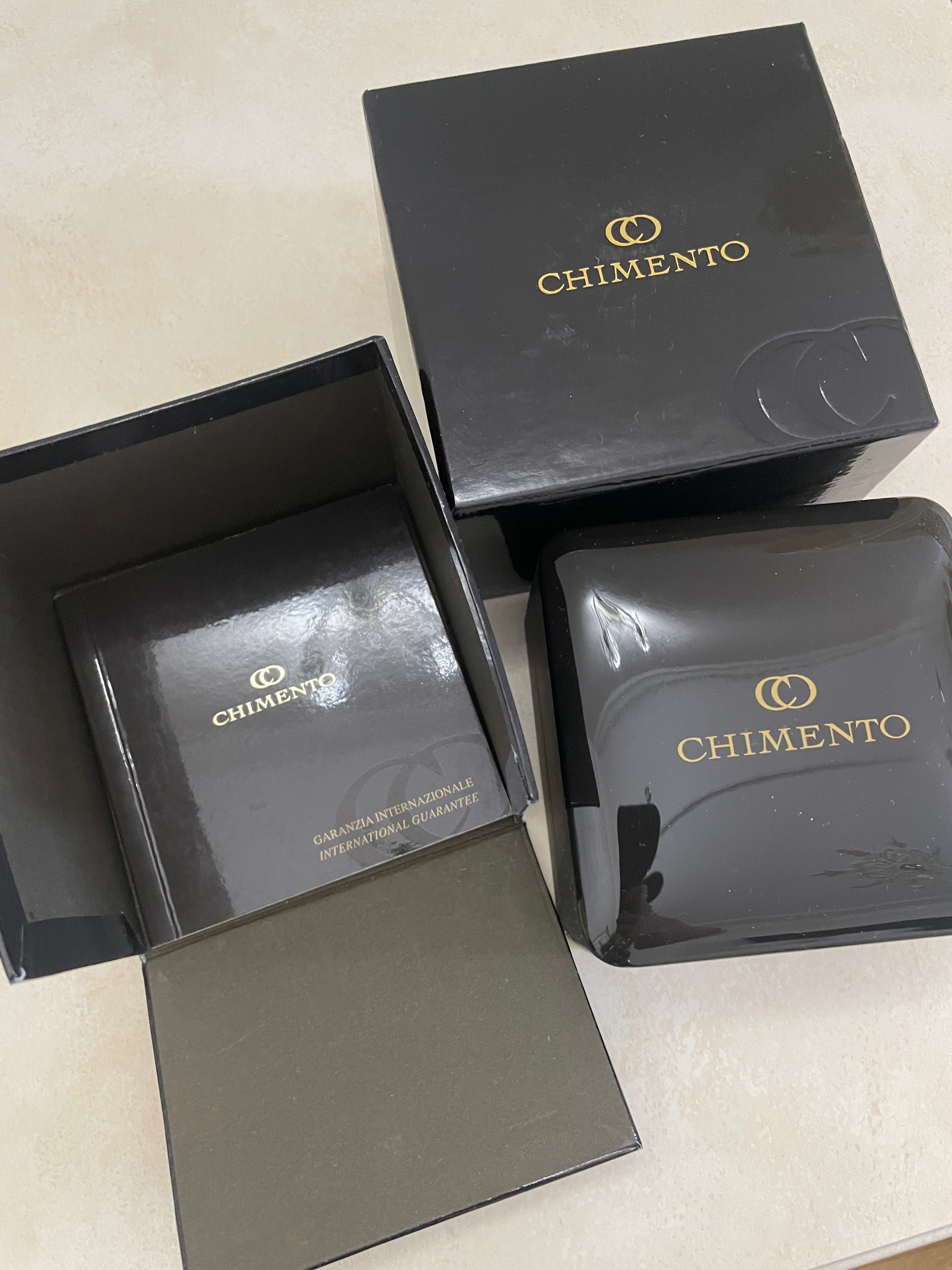 Кулон-солитер  из белого золота с бриллиантами Chimento Италия