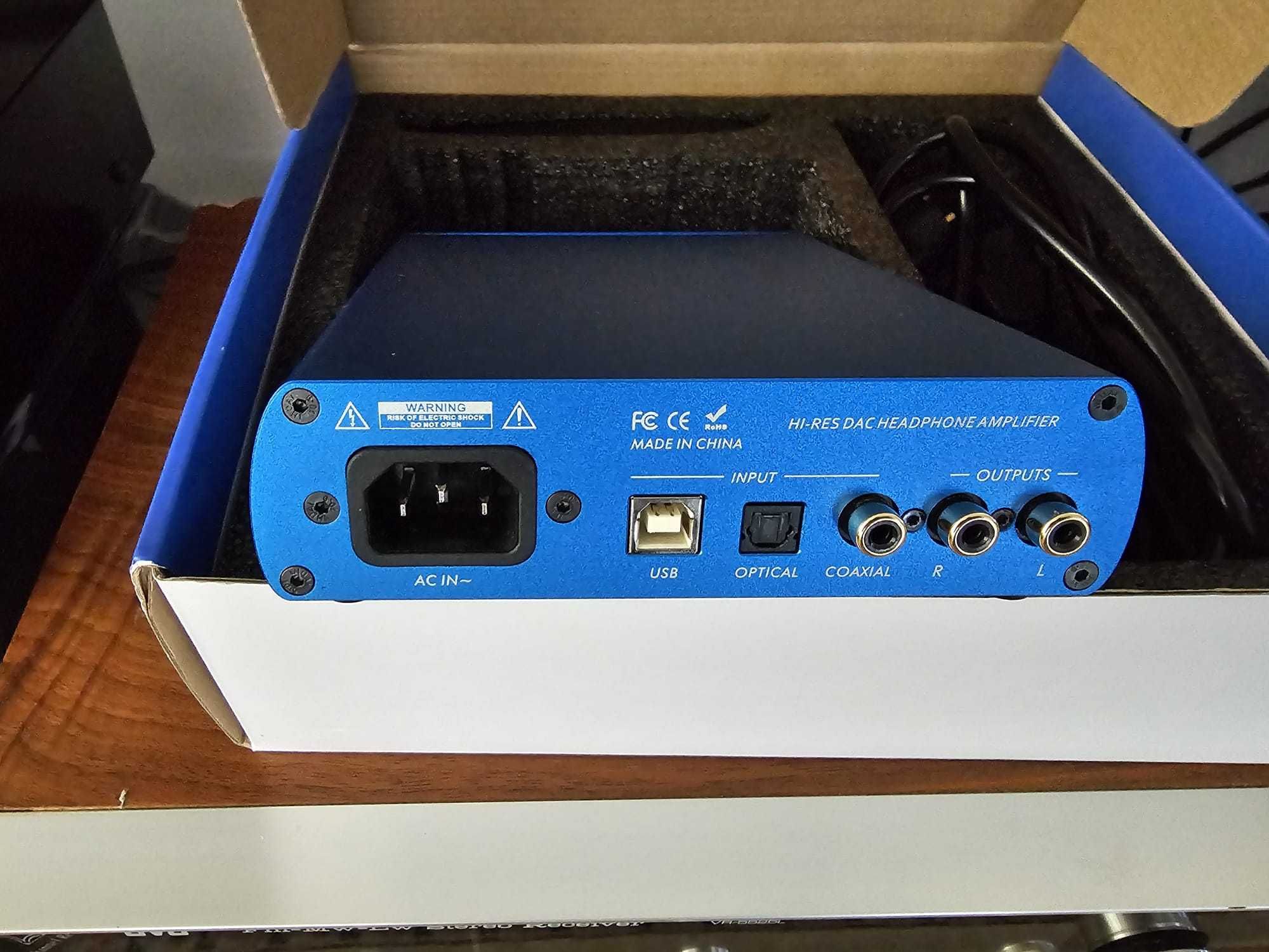 DAC LOXJIE D20 cu amplificator pentru casti  nou