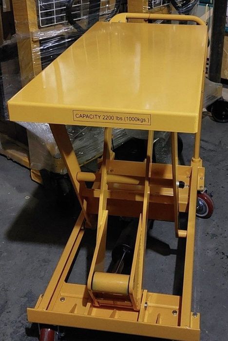 Транспалет ручной тележка подьёмник штабелер telejka podyomnik ruchnoy