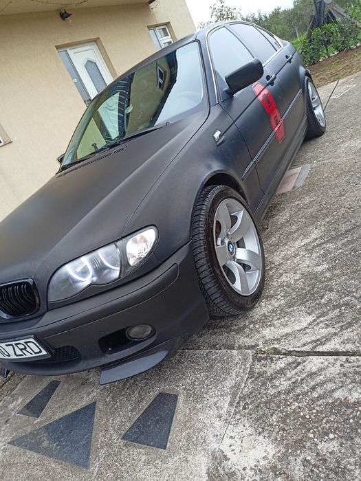 E46 negru matt 320d facelift