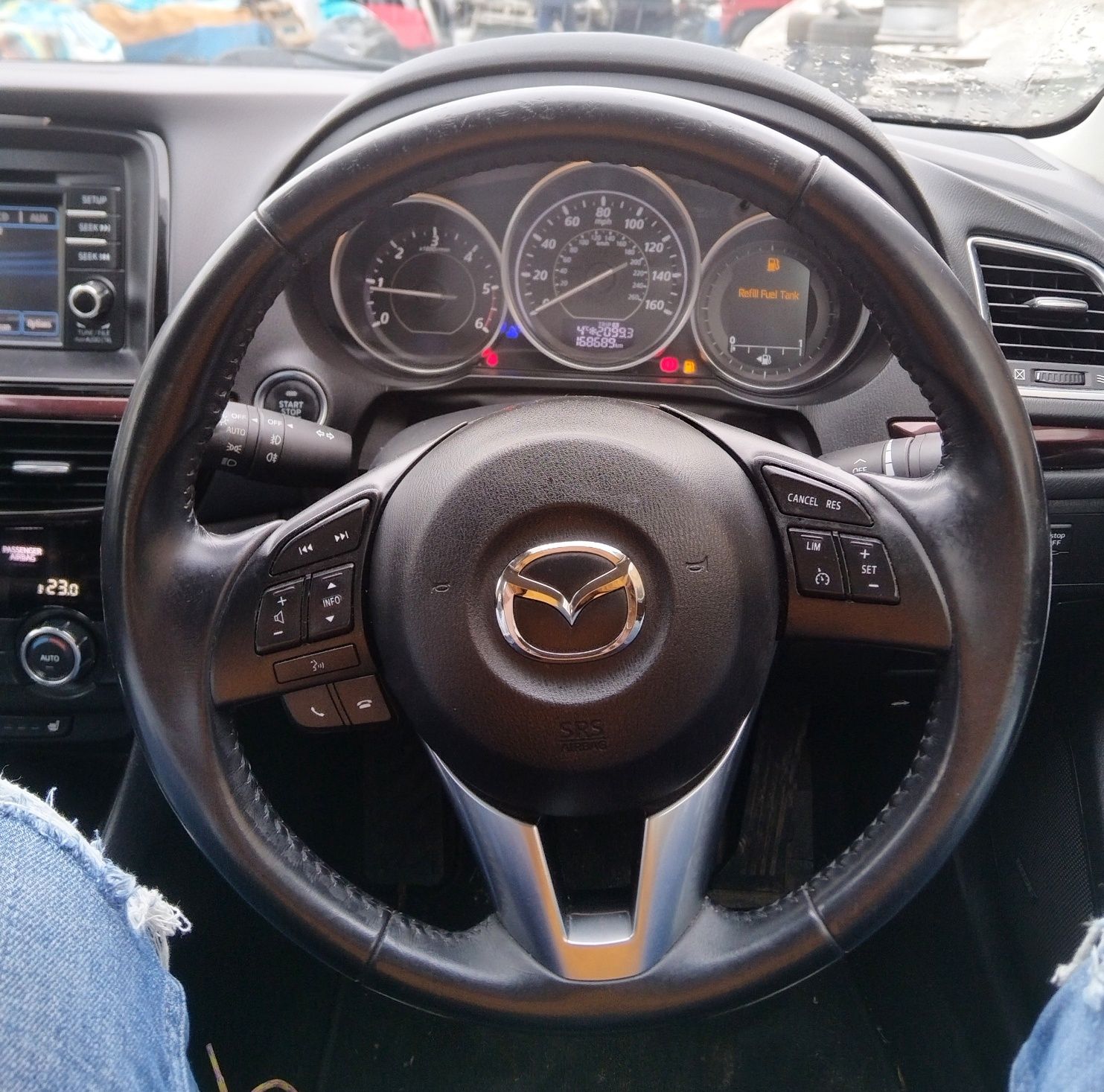 Volan piele cu airbag si comenzi Mazda 6 GJ an 2012-2017