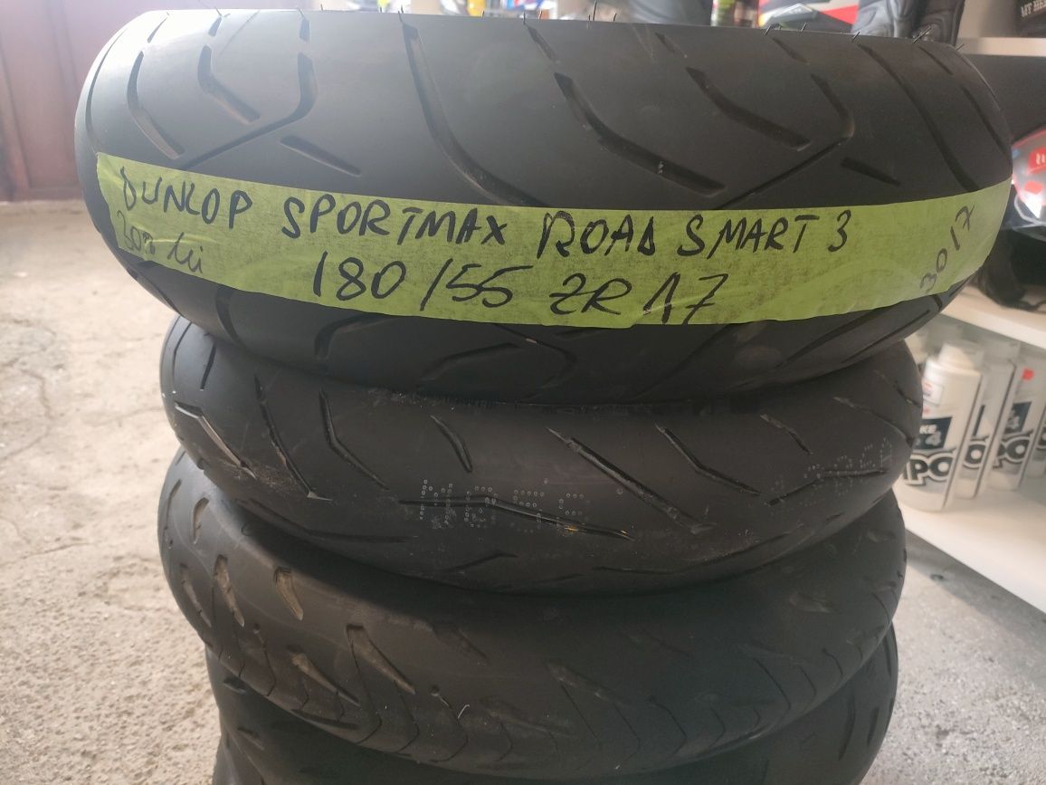 Anvelopa moto spate 180/55zr17 Dunlop sportmax roade Smart 3