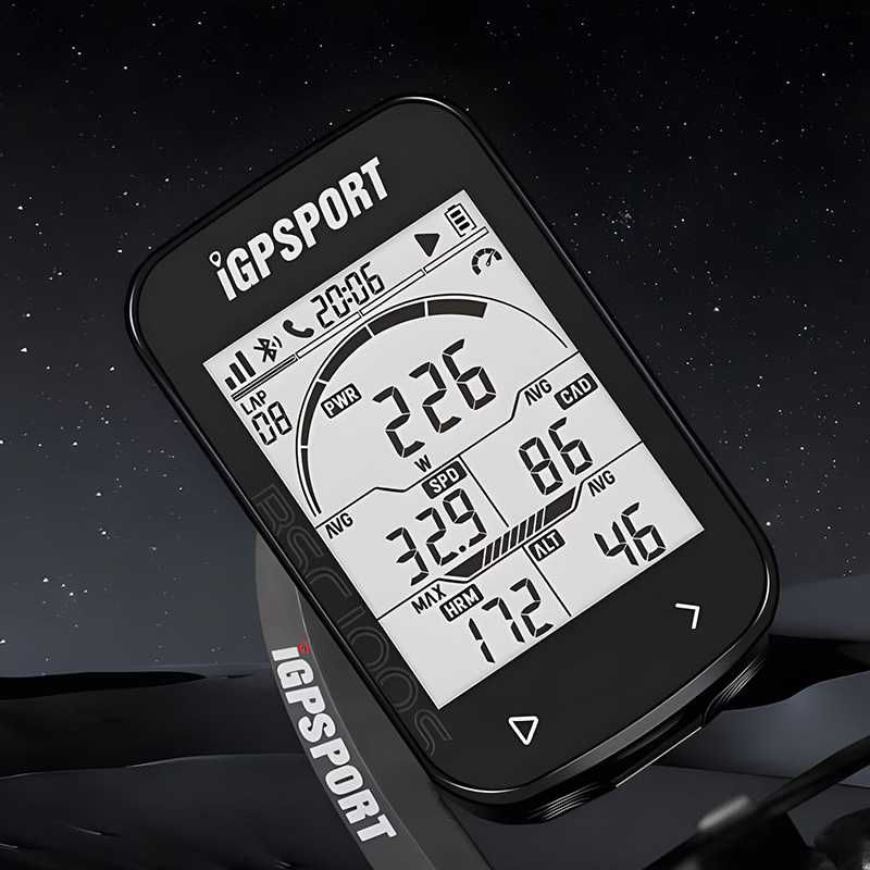 GPS компютър за велосипед IGPSPORT BSC100S, Безжичен, 2.6 inch LCD