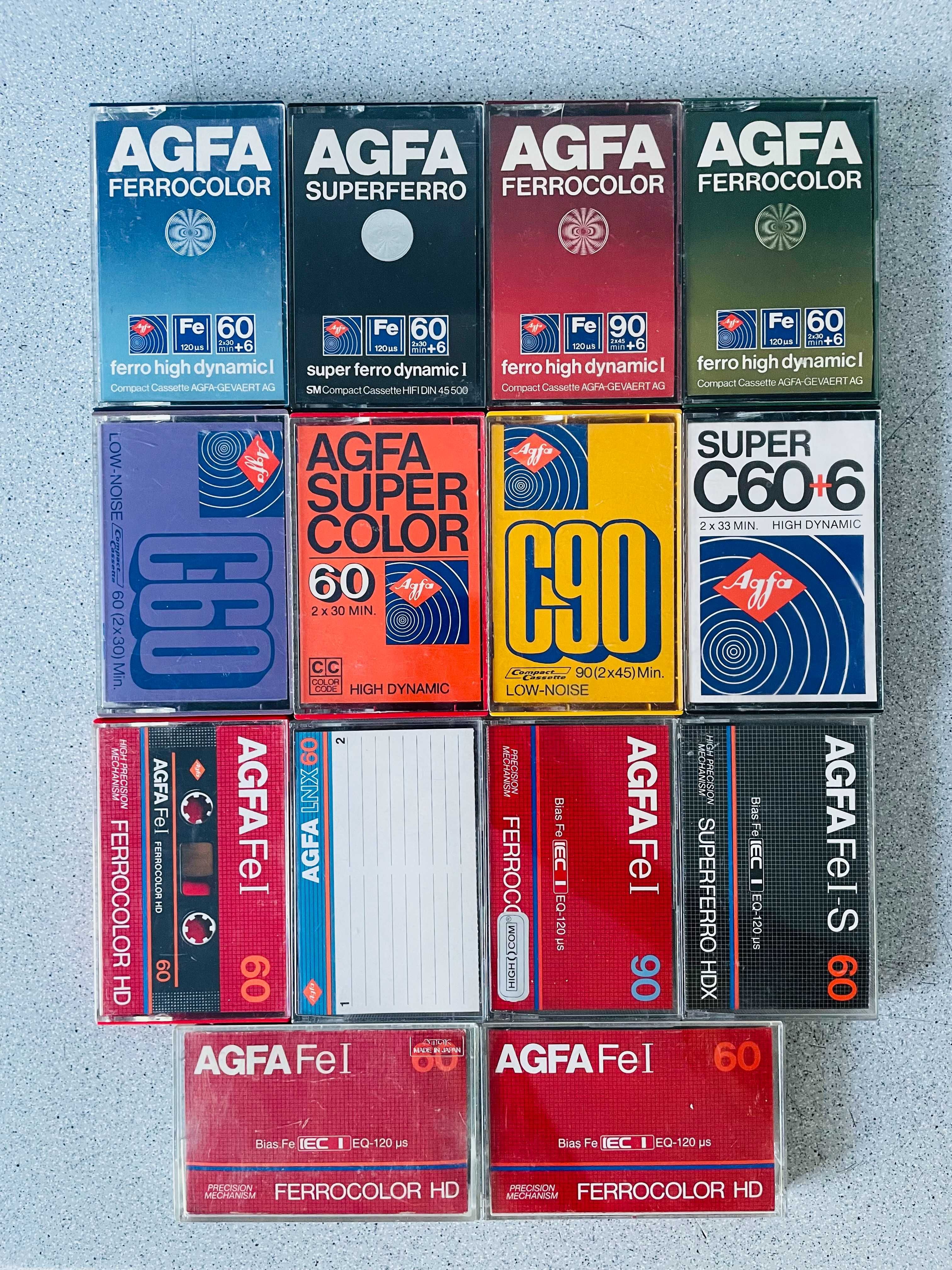 Lot casete AGFA 1979-1985 (colecție)