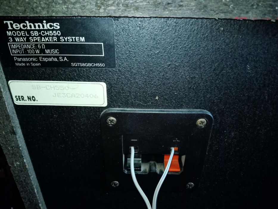 Mini sistem audio Technics sb-gh550 boxe CD radio casetofon