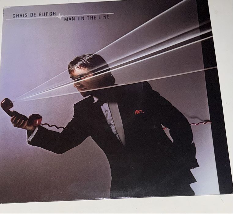 Vinil Chris de Burgh - Man on the line - stare excelenta