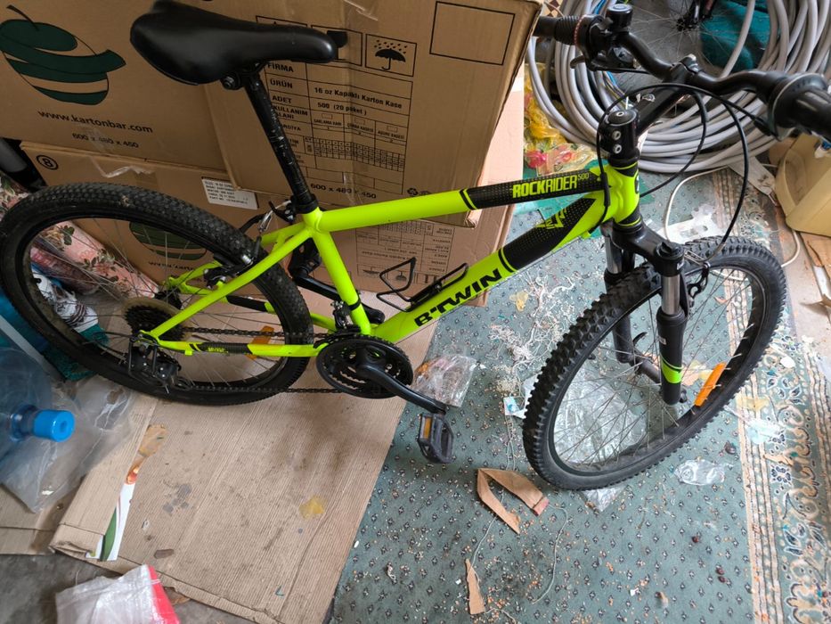 Bicicleta velors hurricane si btwin rockrider