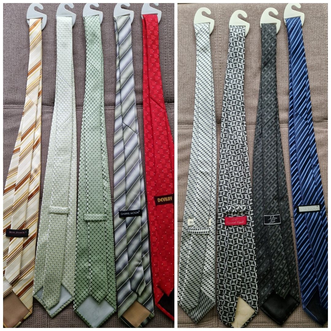 Lot 9 cravate clasice