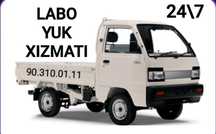 Jizzax shahar ichi va viloyat tumanlar aro yuk tashish xizmati.