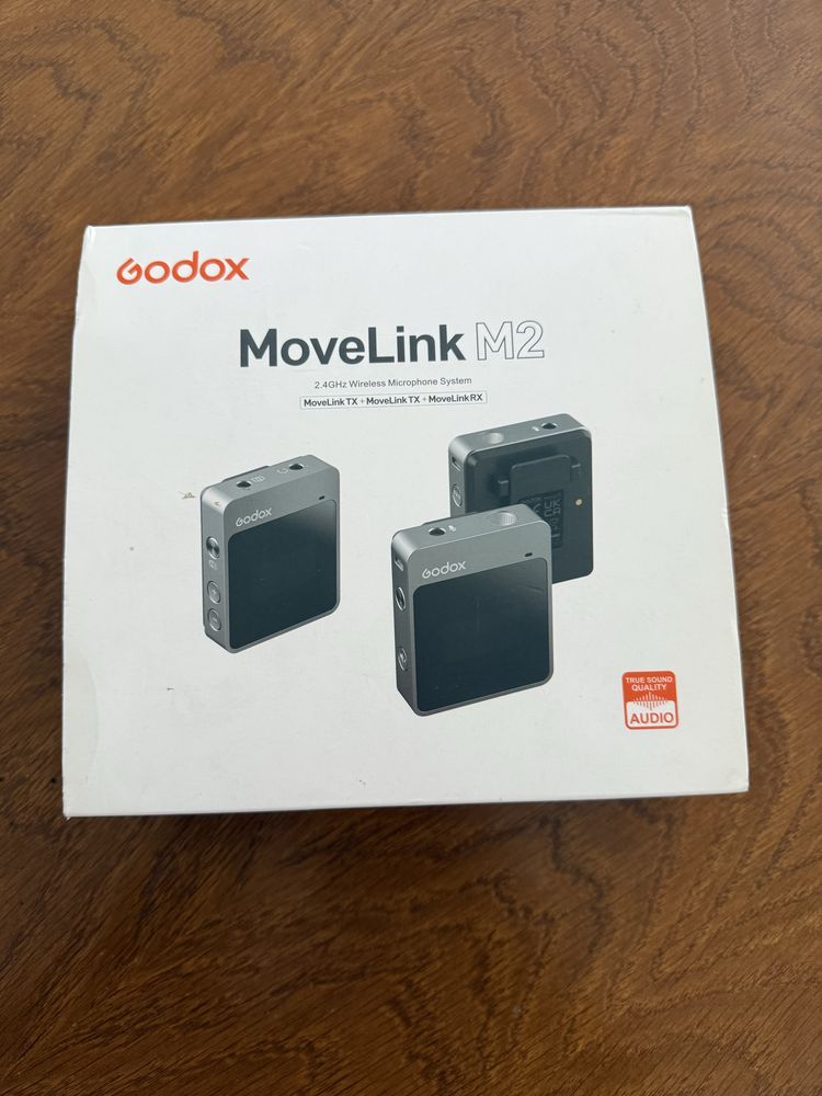 Sistem de microfon wireless digital compact Godox MoveLink M2