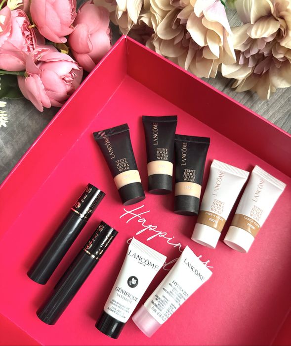 Lancome комплект спирали / фон до тени / серуми