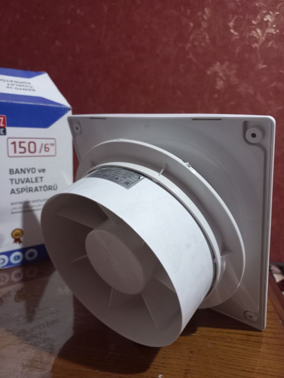 Вытяжной вентилятор, Horoz electro, Турция,диаметр 150мм
Вытяжной вент