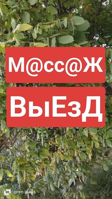 Массаж на выезд.