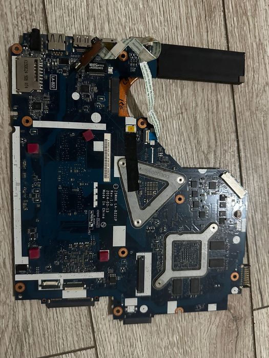 Placă de bază laptop Z5WAK LA-B221P (2014) cu radiator