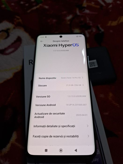 Redmi Note 14 Pro 5G 256/8+4 GB RAM