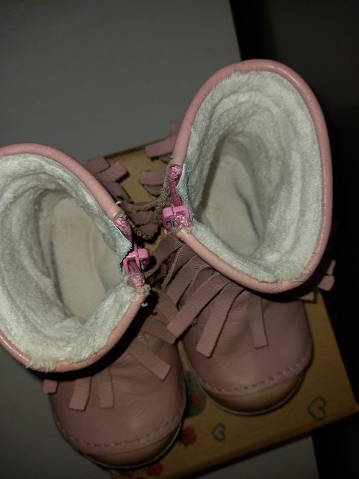 Ponki естествена кожа ортопедични боти