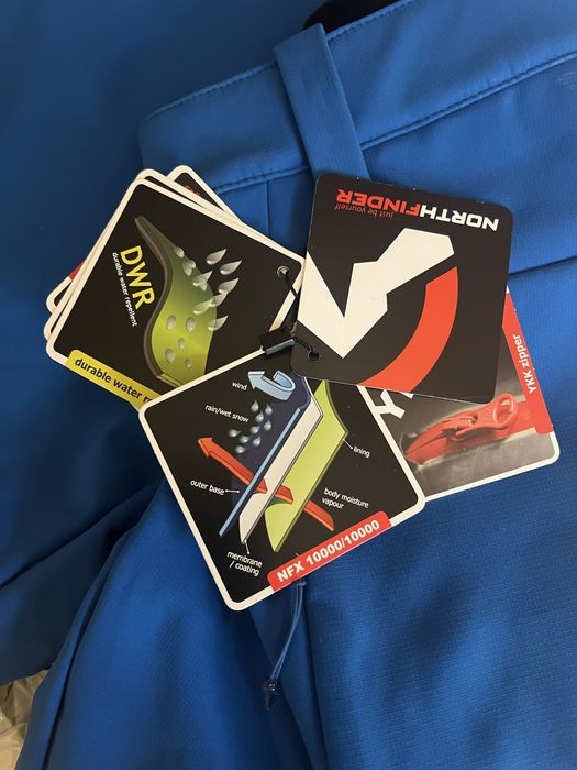 Мъжки туристически Softshel панталон Northfinder