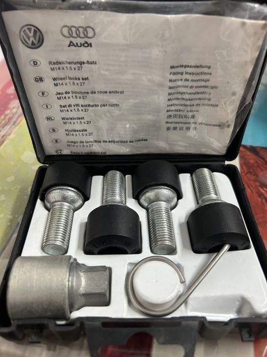 Trusa Suruburi de securitate roti M14x1,5x27