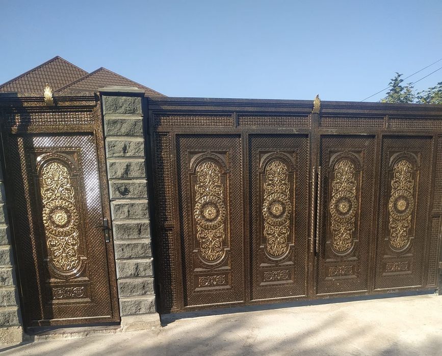 Ворота на заказ Срок 5 дней Распашные Откатные ворота с автоматикой