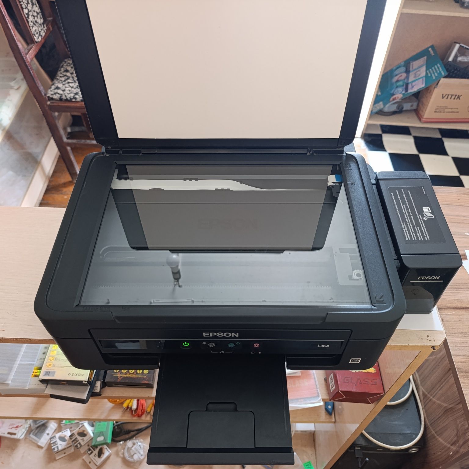 Epson L364 3v1 rangli printer skayner