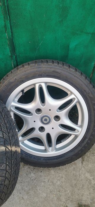 Алуминиеви джанти със зимни гуми MAXXIS 15 цола за SMART