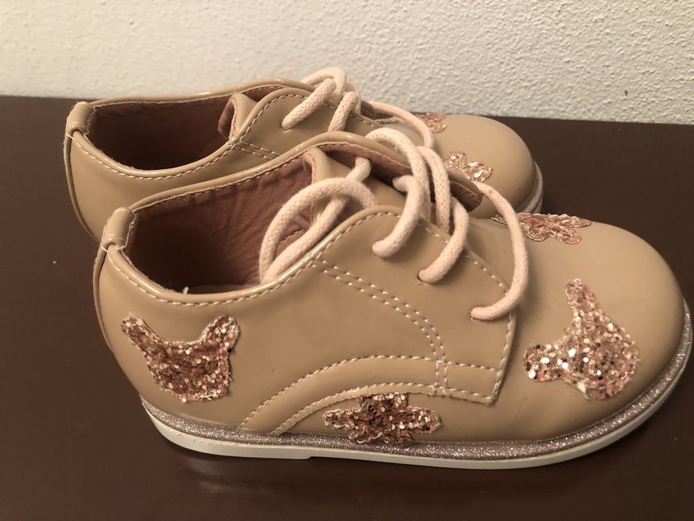 Pantofi piele bebe