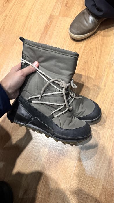 Детские зимние сапоги ecco 34 размер