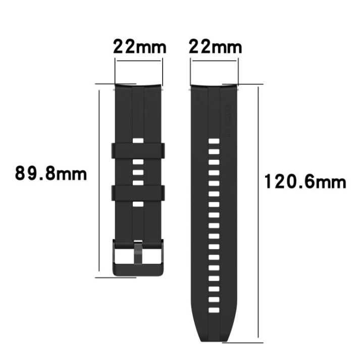 Curea silicon smartwatch Huawei GT,GT2,GT3,GT4,GT5(46 mm) 22 mm