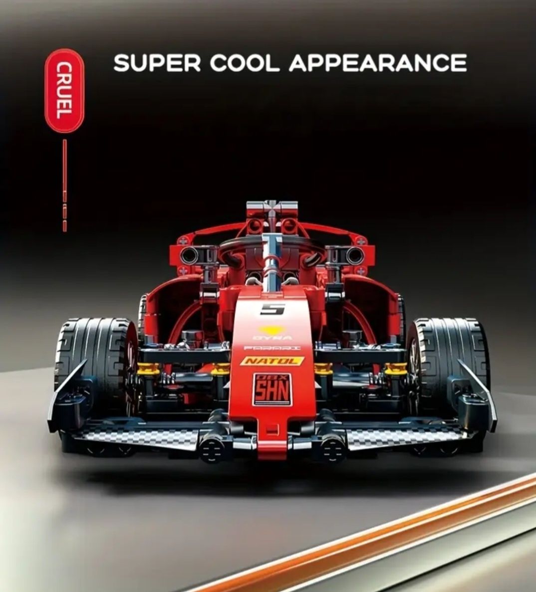 Коструктор лего, суперкар Ferrari из Формулы-1