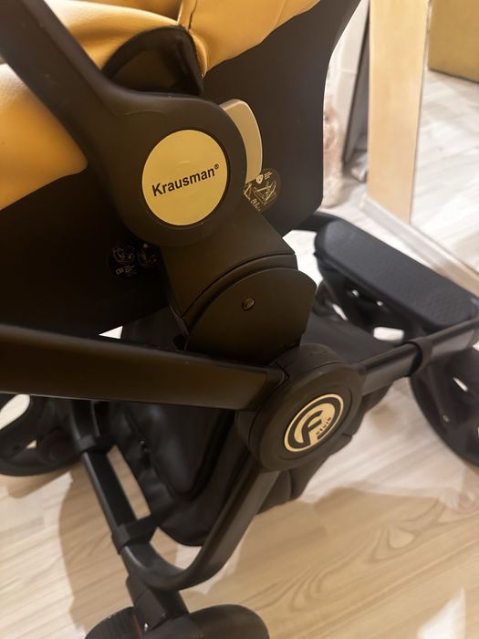 Cărucior 3 in 1 Krausman Topaz Lux Beige