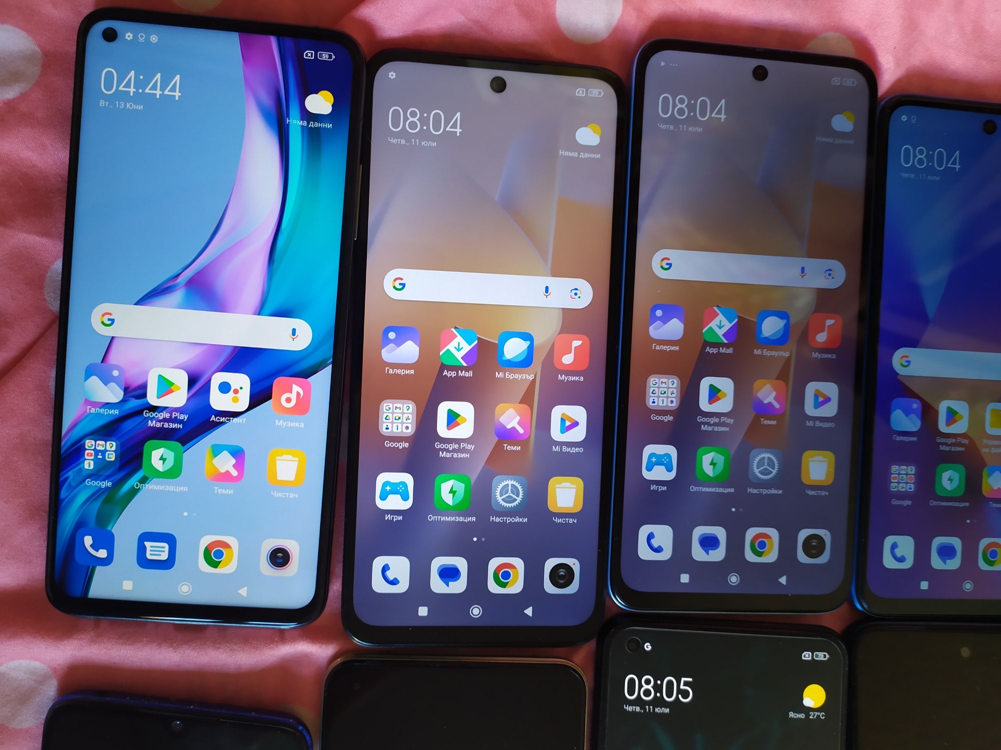 Redmi note 11, 12, 13-8 256 GB samsung A 22,a71,52s; xiaomi ми 11l; mo