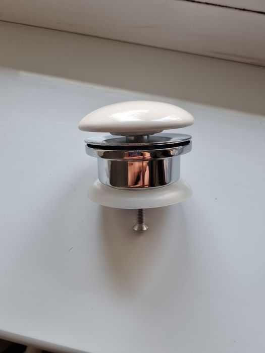 Ventil push up gold brushed,alb,negru mat