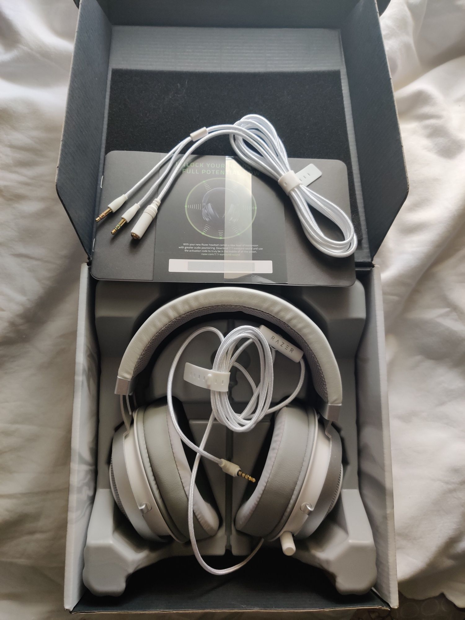 Căști Razer Kraken Mercury 7.1 +TELEFON