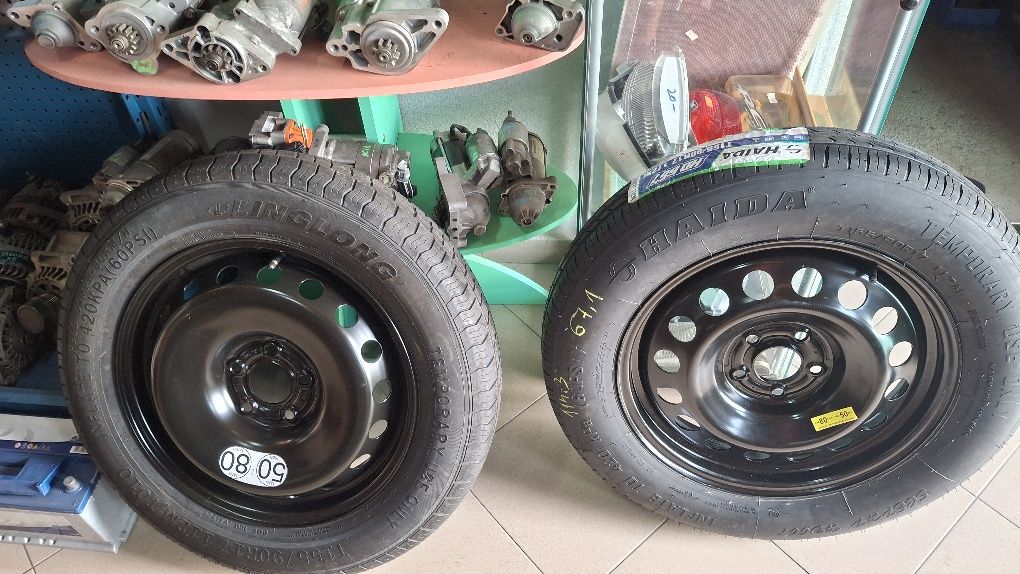 Roată de rezerva Hyundai Tucson Nissan Qashqai Kia Sportage R17