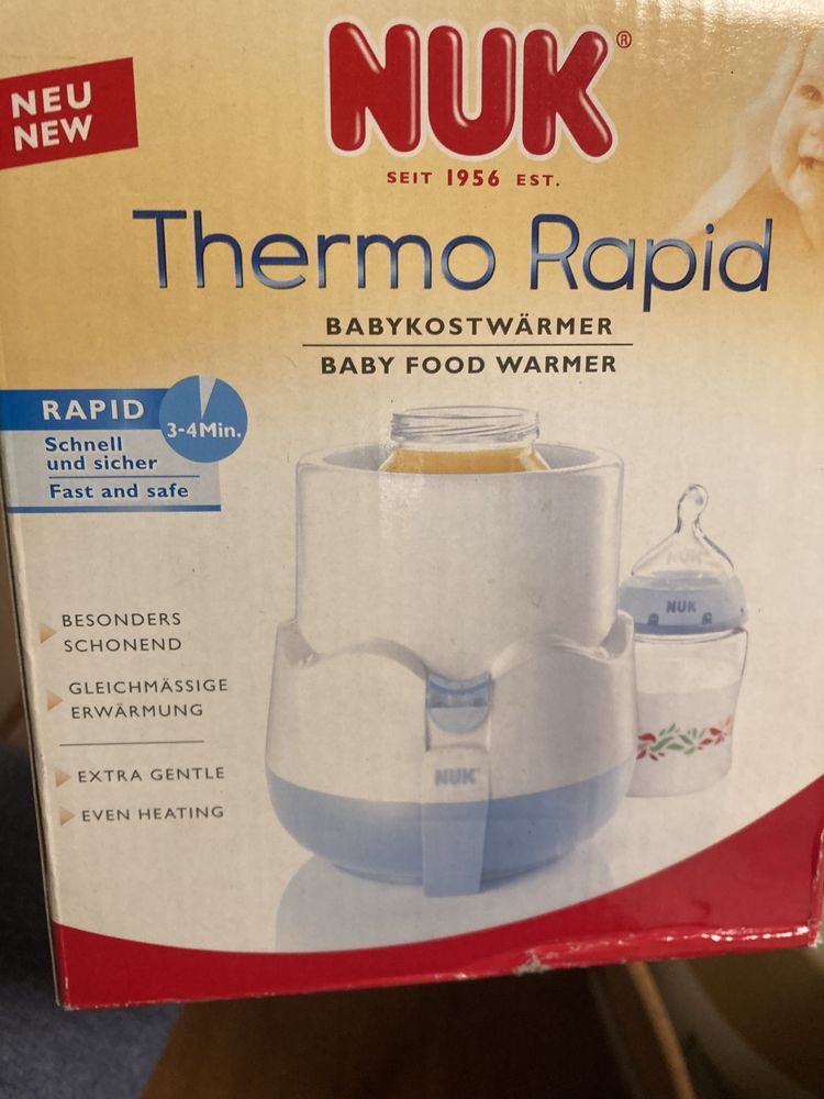 NUK нагревател за храна и вода бебешки шишета Thermo Rapid